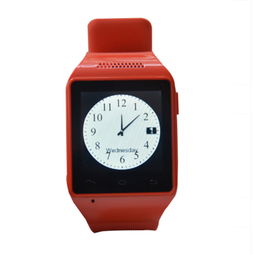 威马仕WM18智能手表 红色库宾智能手表，融合通讯与时尚的腕上科技